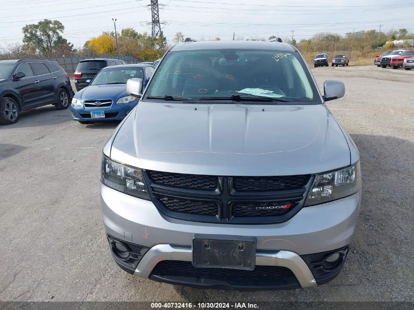 2018 Dodge Journey Crossroad Awd VIN: 3C4PDDGG6JT523718 Lot: 40732416