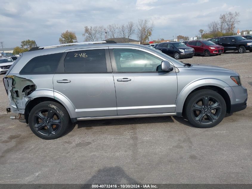 2018 Dodge Journey Crossroad Awd VIN: 3C4PDDGG6JT523718 Lot: 40732416