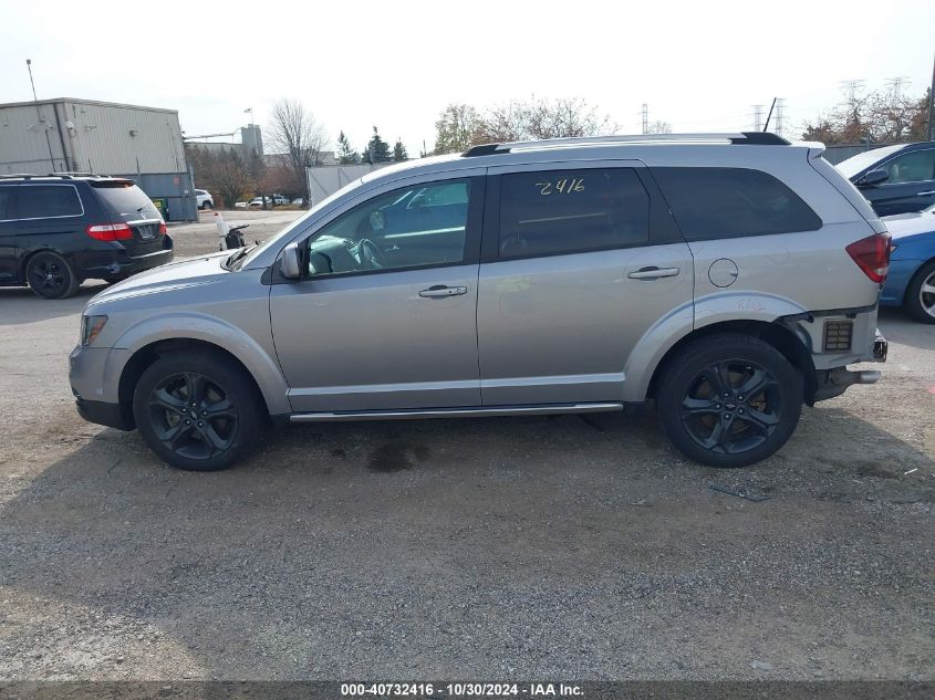 2018 Dodge Journey Crossroad Awd VIN: 3C4PDDGG6JT523718 Lot: 40732416