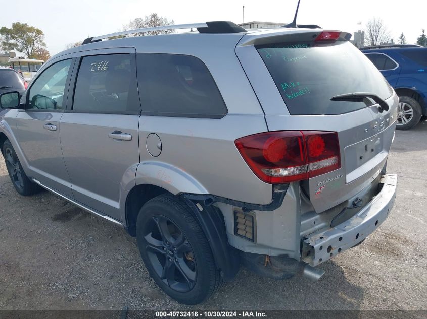 2018 Dodge Journey Crossroad Awd VIN: 3C4PDDGG6JT523718 Lot: 40732416