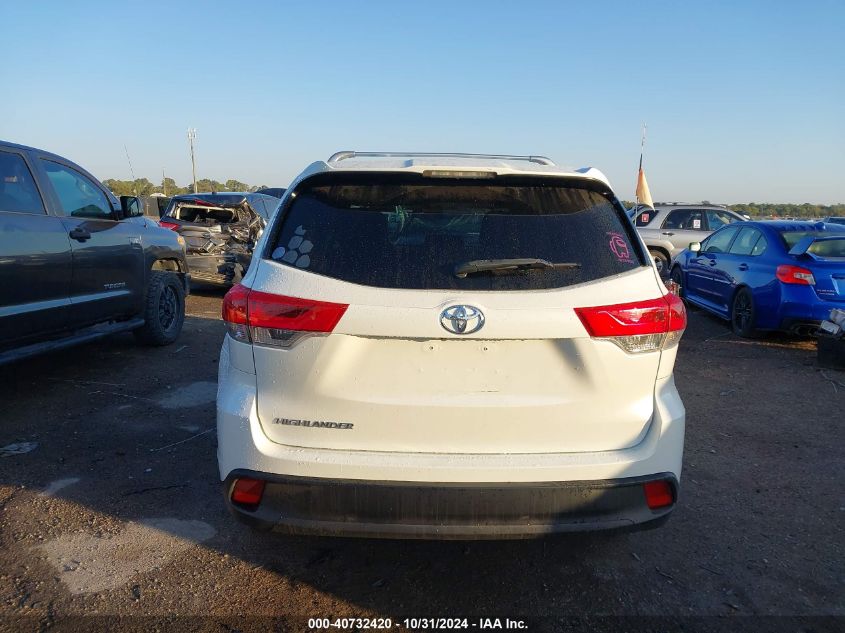 2019 TOYOTA HIGHLANDER LE - 5TDZARFHXKS054654