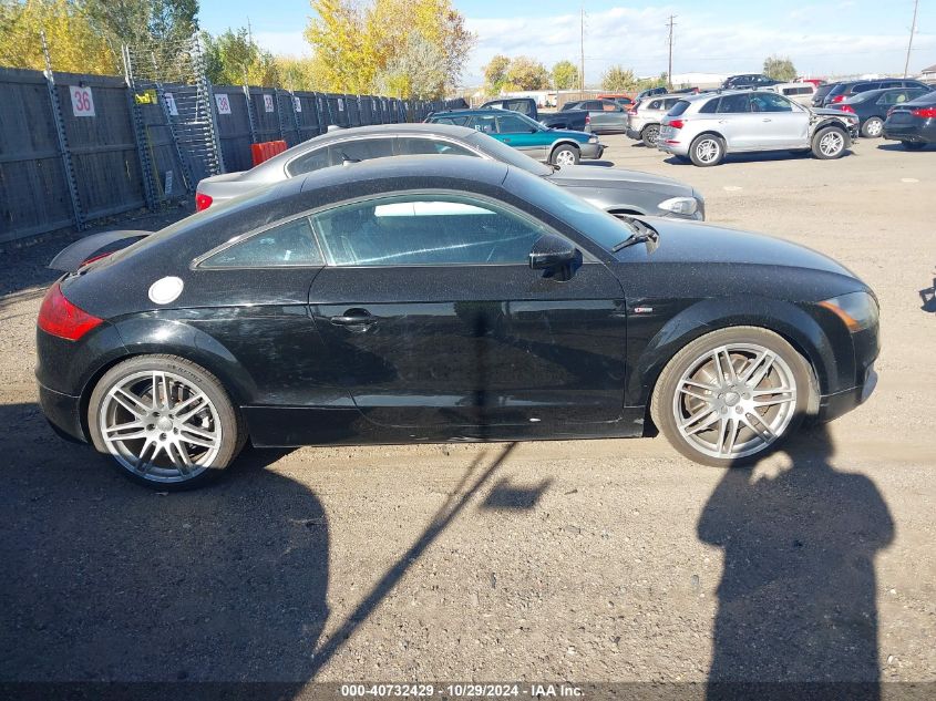 2008 Audi Tt 3.2 VIN: TRUDD38J281029242 Lot: 40732429