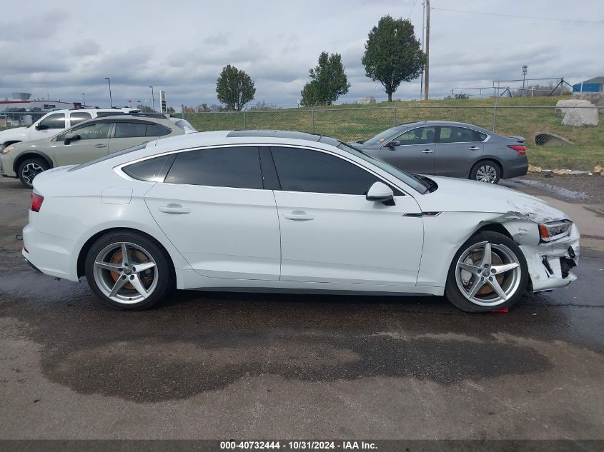 2018 Audi A5 2.0T Premium VIN: WAUENCF59JA066888 Lot: 40732444