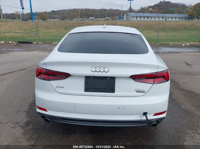 2018 Audi A5 2.0T Premium VIN: WAUENCF59JA066888 Lot: 40732444