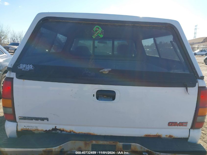 2000 GMC Sierra 1500 Sle VIN: 1GTEK14T1YZ160390 Lot: 40732459