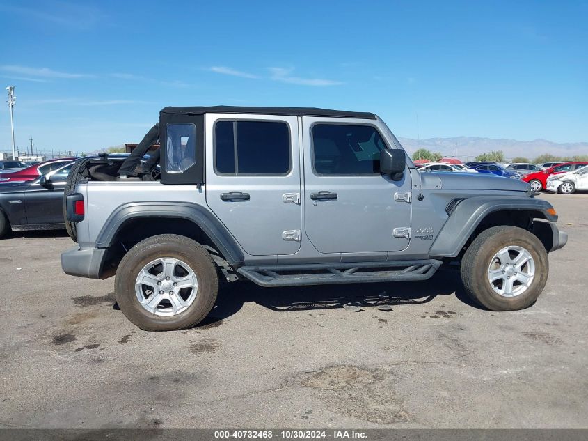 2019 Jeep Wrangler Unlimited Sport S 4X4 VIN: 1C4HJXDG2KW551305 Lot: 40732468