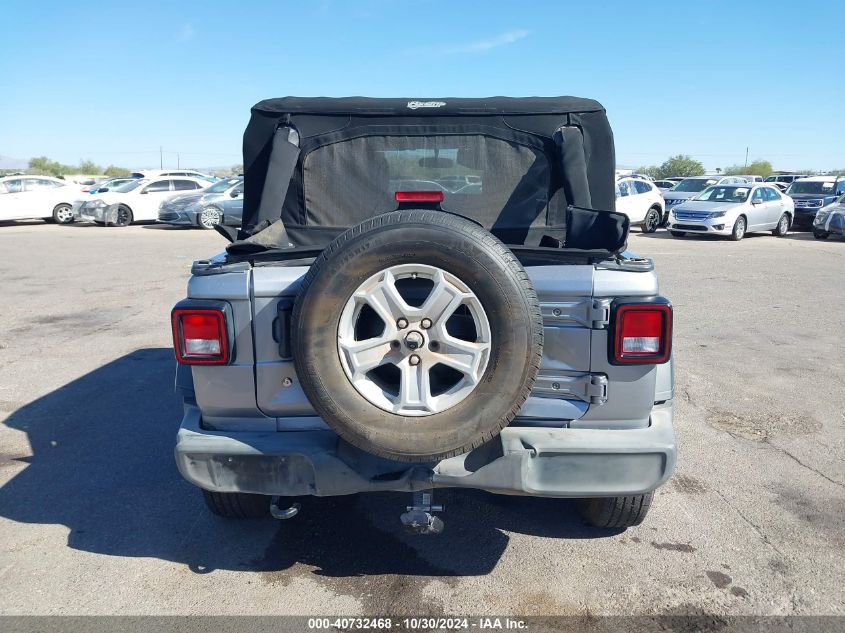 2019 Jeep Wrangler Unlimited Sport S 4X4 VIN: 1C4HJXDG2KW551305 Lot: 40732468