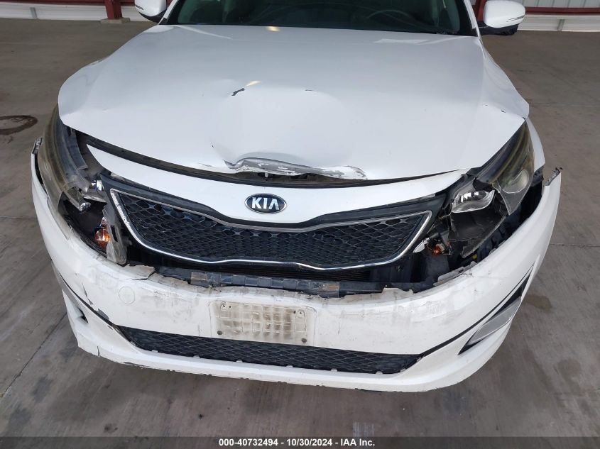 2015 Kia Optima Lx VIN: KNAGM4A75F5643233 Lot: 40732494