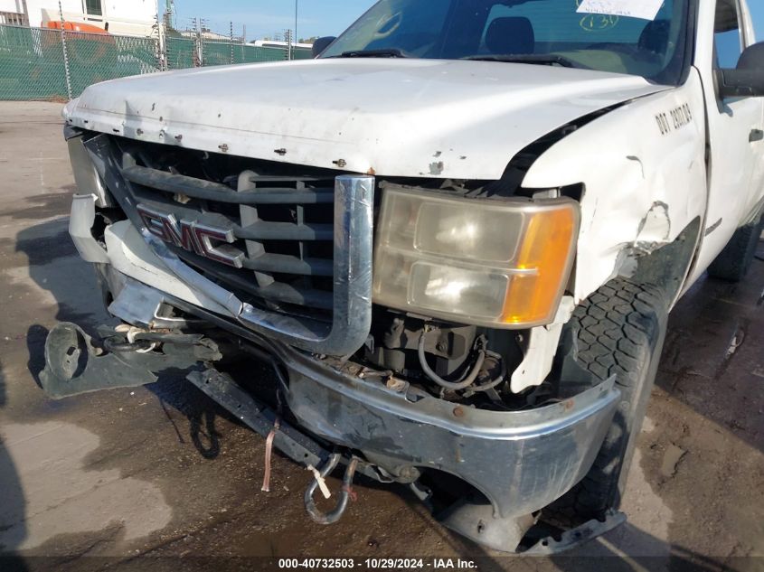 2009 GMC Sierra 2500Hd Work Truck VIN: 1GTHC44K19F161853 Lot: 40732503