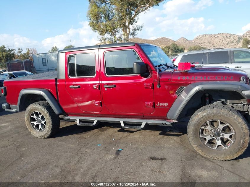 2021 Jeep Gladiator Rubicon 4X4 VIN: 1C6JJTBG8ML537305 Lot: 40732507