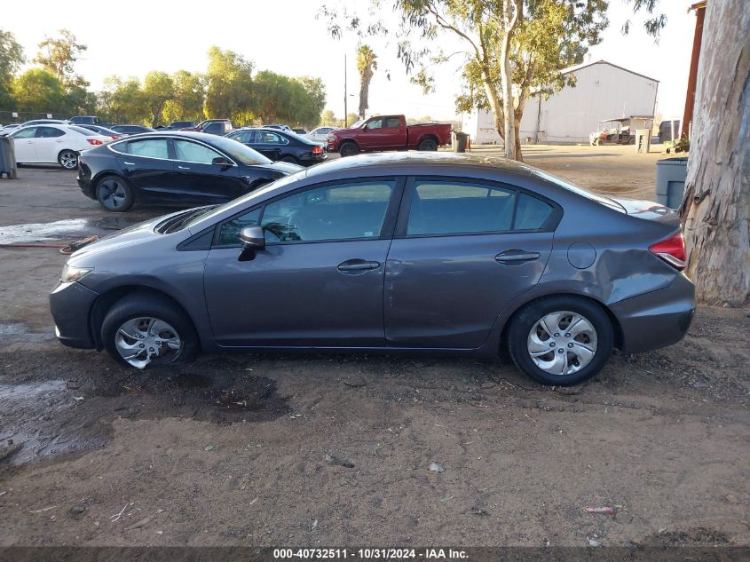 2015 Honda Civic Lx VIN: 19XFB2F51FE271846 Lot: 40732511