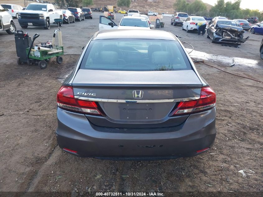 2015 Honda Civic Lx VIN: 19XFB2F51FE271846 Lot: 40732511