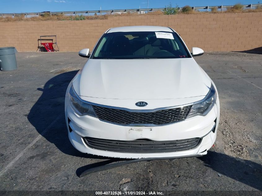 2016 Kia Optima Lx VIN: KNAGT4L33G5093545 Lot: 40732526