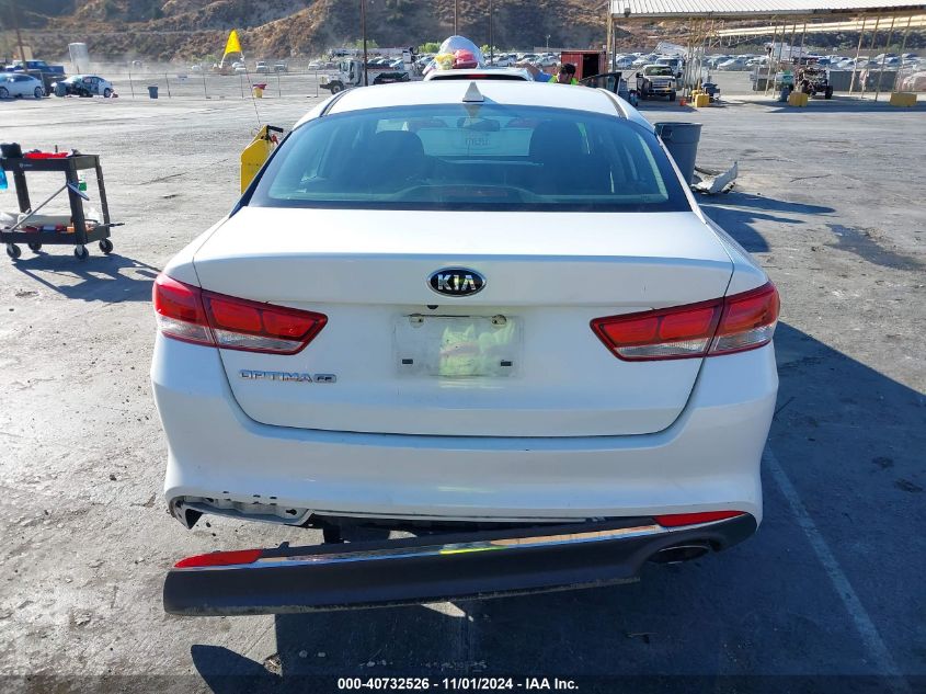 2016 Kia Optima Lx VIN: KNAGT4L33G5093545 Lot: 40732526