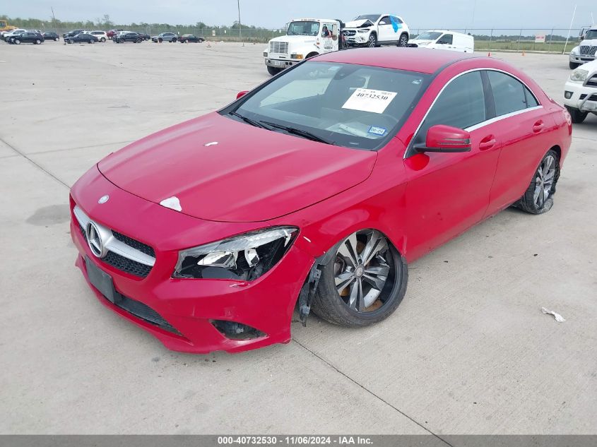 2016 Mercedes-Benz Cla 250 VIN: WDDSJ4EB7GN382795 Lot: 40732530