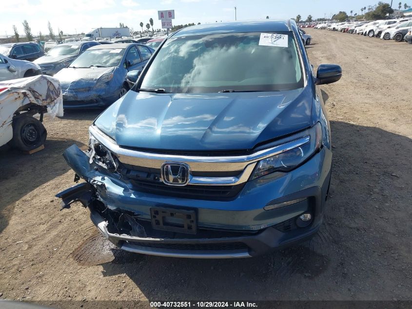 2020 Honda Pilot 2Wd Ex VIN: 5FNYF5H31LB009017 Lot: 40732551