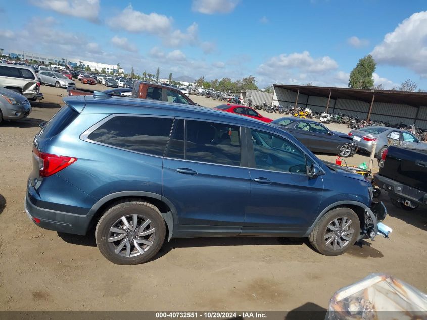 2020 Honda Pilot 2Wd Ex VIN: 5FNYF5H31LB009017 Lot: 40732551