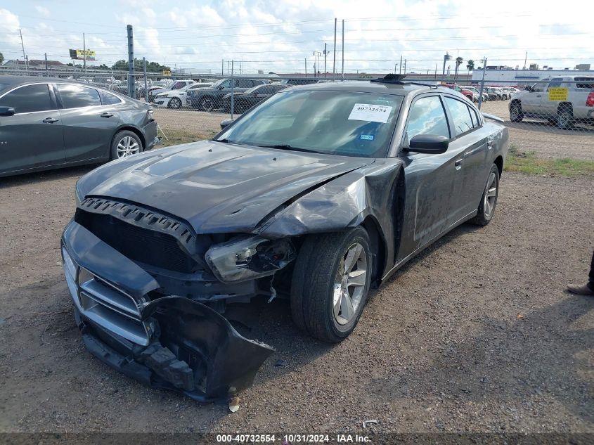 VIN 2C3CDXBG5DH737494 2013 Dodge Charger, SE no.2