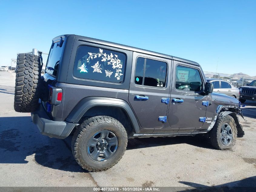 2021 Jeep Wrangler Unlimited Sport 4X4 VIN: 1C4HJXDN2MW513073 Lot: 40732578