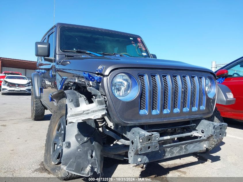 2021 Jeep Wrangler Unlimited Sport 4X4 VIN: 1C4HJXDN2MW513073 Lot: 40732578