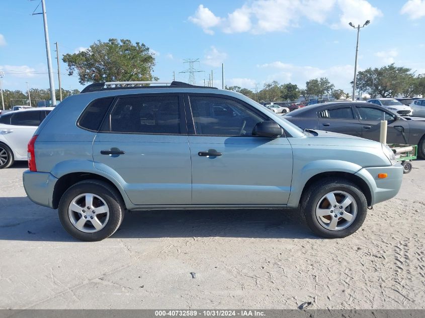 2007 Hyundai Tucson Gls VIN: KM8JM12B87U649153 Lot: 40732589