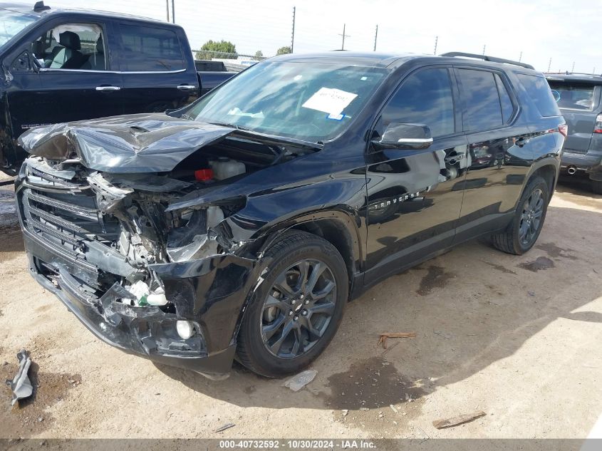 VIN 1GNERJKX9KJ142461 2019 CHEVROLET TRAVERSE no.2