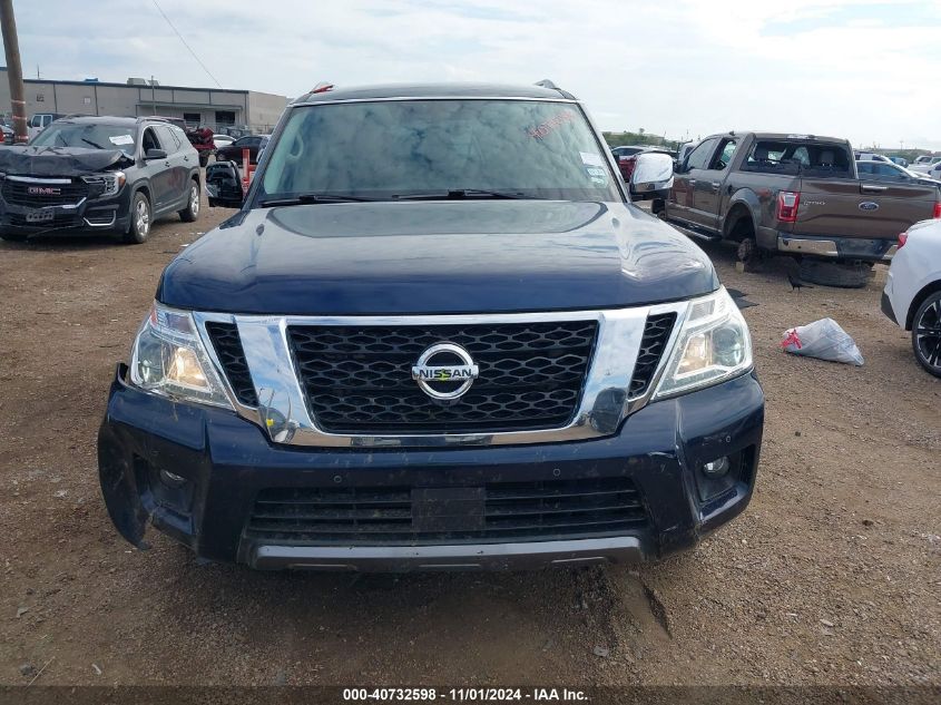 2019 Nissan Armada Sl VIN: JN8AY2ND1K9088452 Lot: 40732598