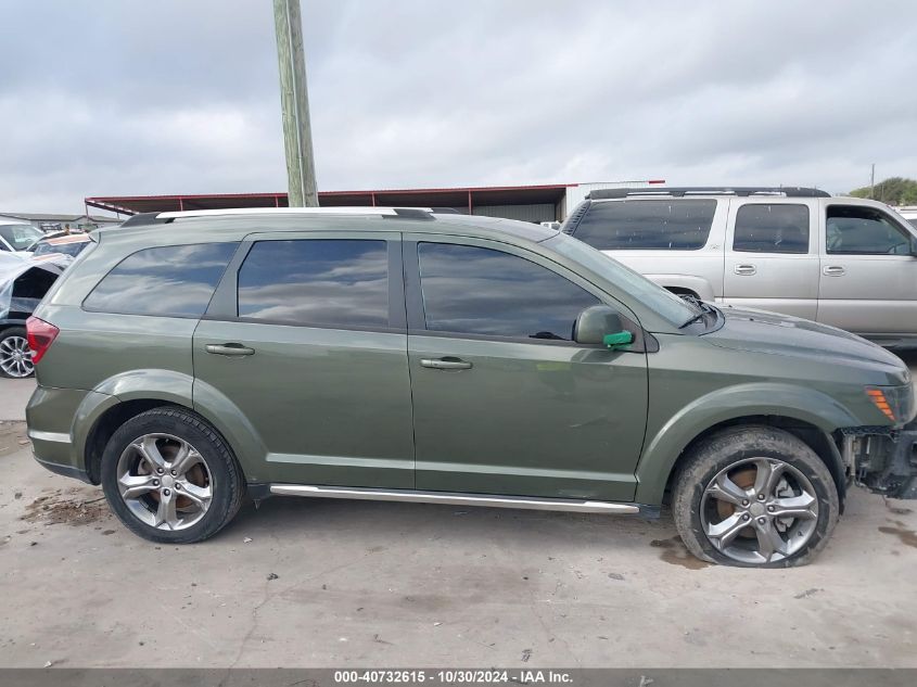 2016 Dodge Journey Crossroad Plus VIN: 3C4PDCGGXGT207385 Lot: 40732615