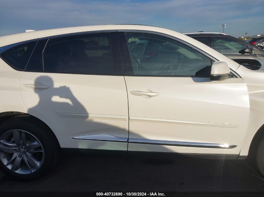 2019 Acura Rdx Advance Package VIN: 5J8TC2H77KL007371 Lot: 40732690