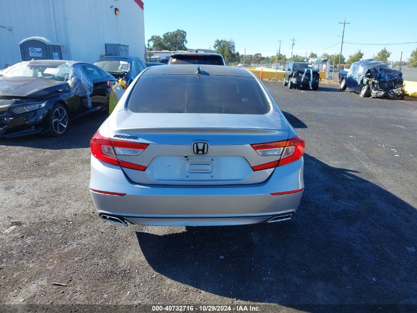 2022 Honda Accord Lx VIN: 1HGCV1F1XNA014687 Lot: 40732716