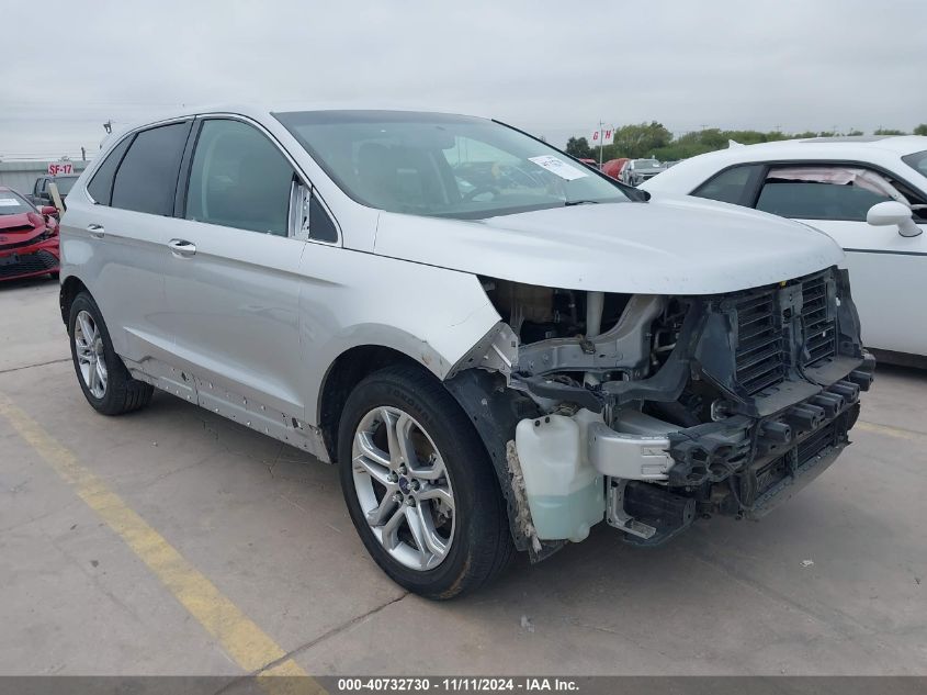 VIN 2FMPK3K90JBB43421 2018 Ford Edge, Titanium no.1