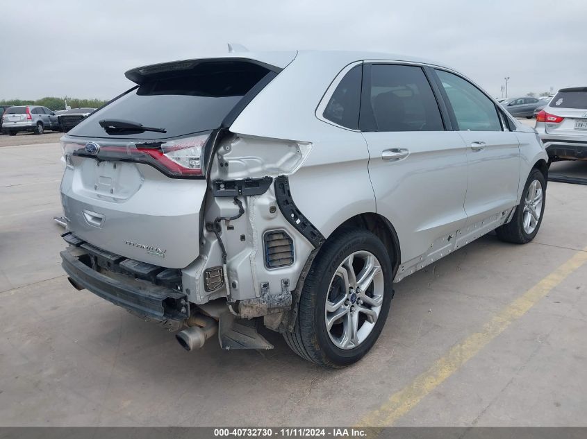 VIN 2FMPK3K90JBB43421 2018 Ford Edge, Titanium no.4