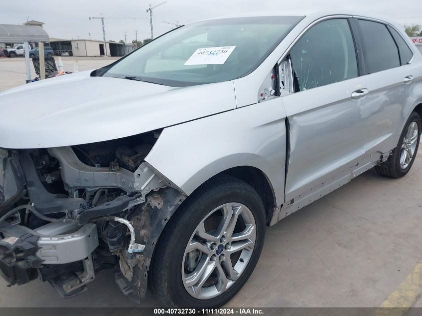 VIN 2FMPK3K90JBB43421 2018 Ford Edge, Titanium no.6