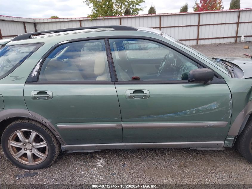 2006 Subaru Impreza Outback Sport VIN: JF1GG68666G807988 Lot: 40732745