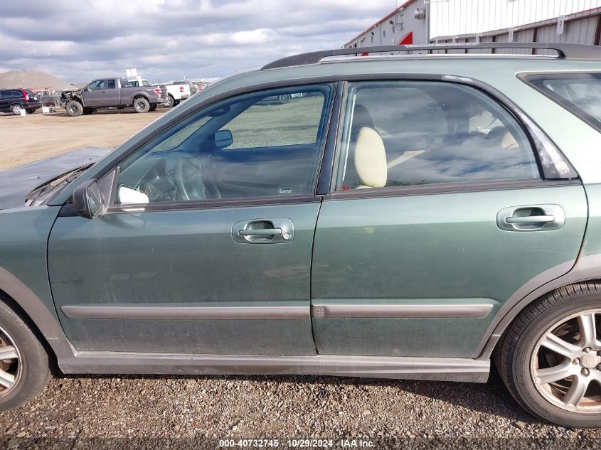 2006 Subaru Impreza Outback Sport VIN: JF1GG68666G807988 Lot: 40732745