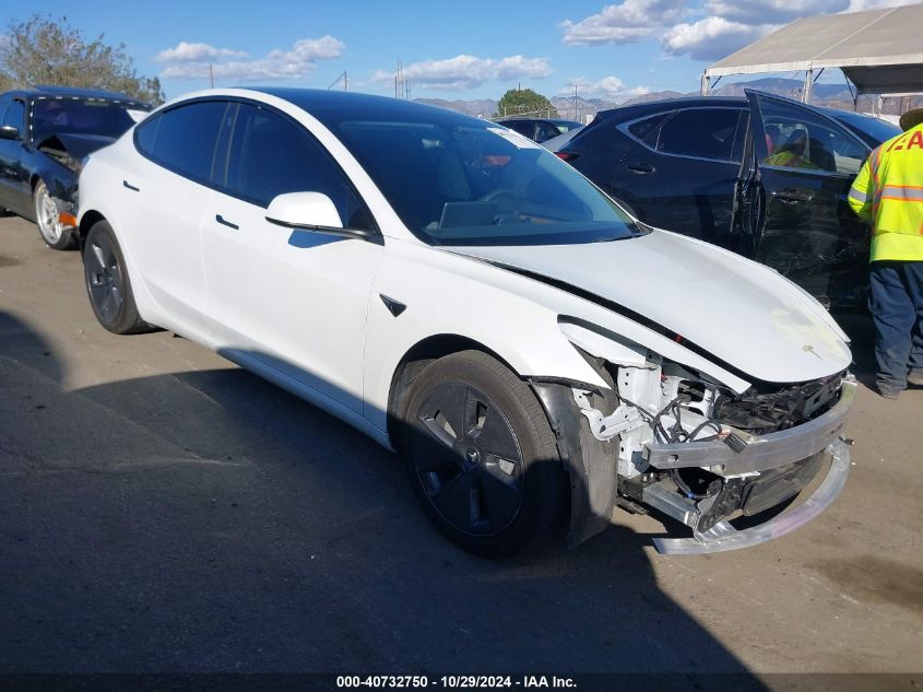 VIN 5YJ3E1EA1PF404085 2023 Tesla Model 3, Rear-Whee... no.1