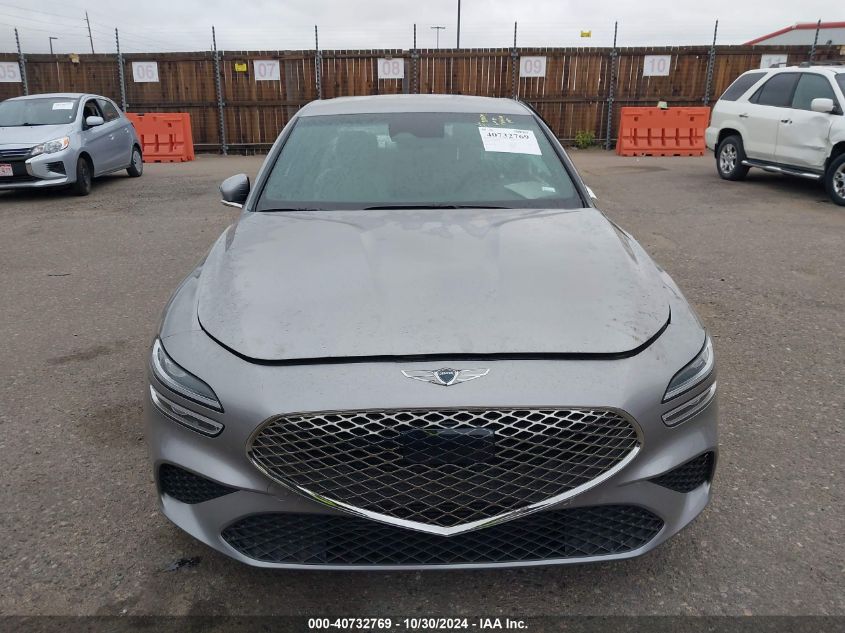 2023 Genesis G70 2.0T Awd VIN: KMTG34TA0PU125862 Lot: 40732769