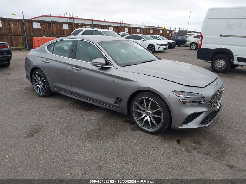 2023 Genesis G70 2.0T Awd VIN: KMTG34TA0PU125862 Lot: 40732769