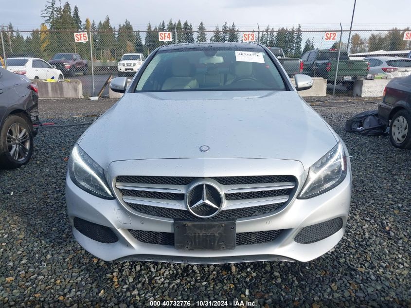 2015 Mercedes-Benz C 300 4Matic/Luxury 4Matic/Sport 4Matic VIN: 55SWF4KB3FU014675 Lot: 40732776