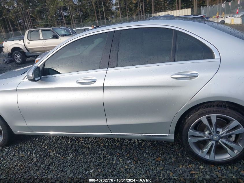 2015 Mercedes-Benz C 300 4Matic/Luxury 4Matic/Sport 4Matic VIN: 55SWF4KB3FU014675 Lot: 40732776