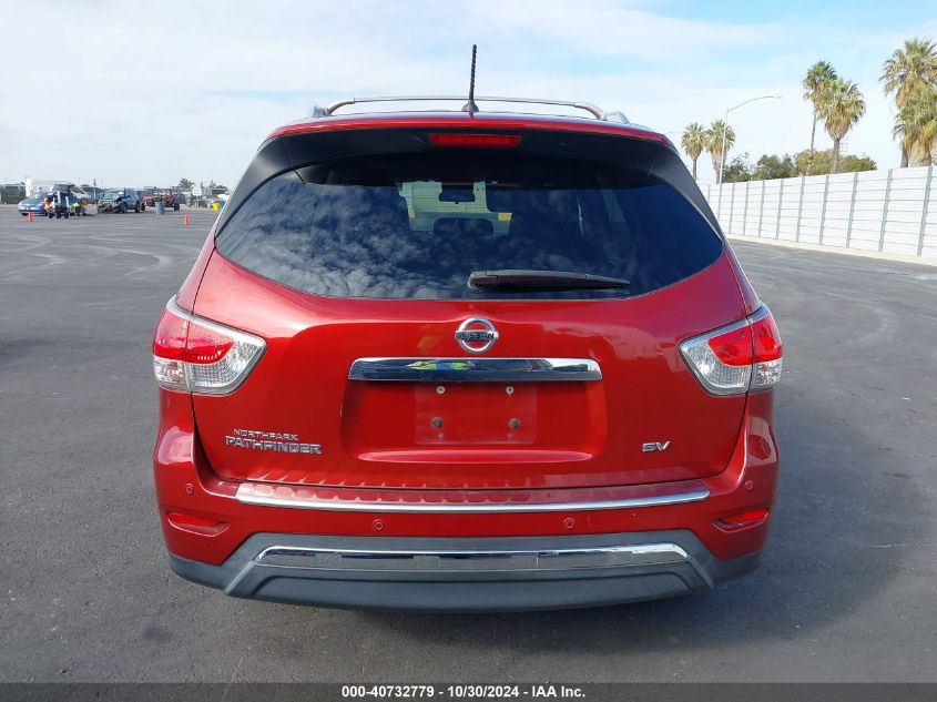 2013 Nissan Pathfinder Sv VIN: 5N1AR2MN8DC674277 Lot: 40732779