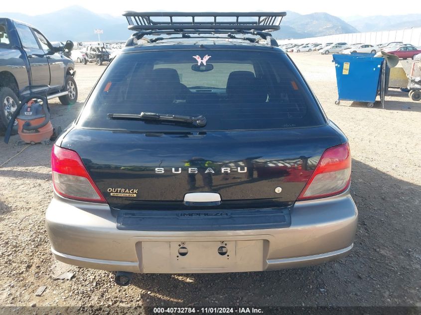 2002 Subaru Impreza Outback Sport VIN: JF1GG68552G821964 Lot: 40732784