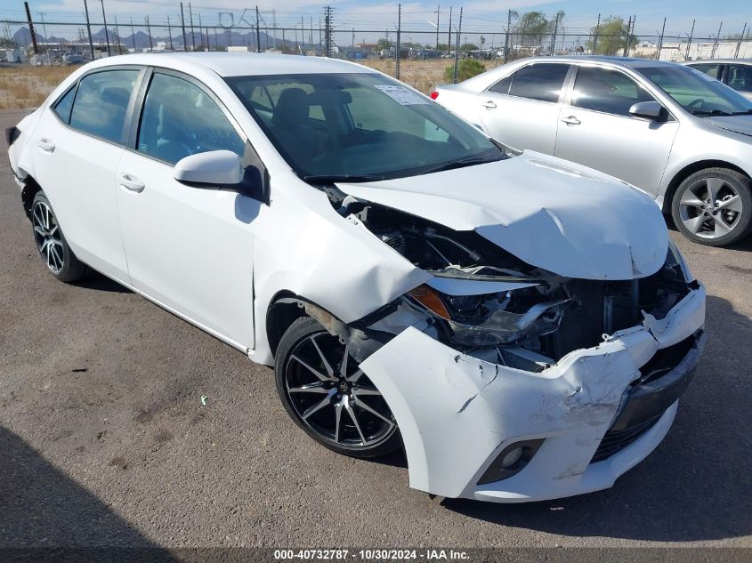 2015 Toyota Corolla Le Plus VIN: 5YFBURHE1FP203804 Lot: 40732787