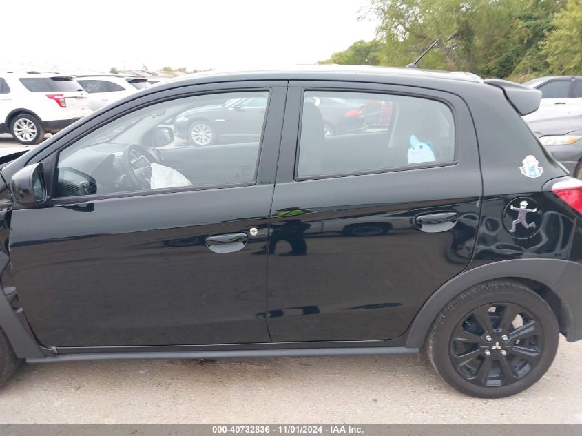 2023 Mitsubishi Mirage Black Edition VIN: ML32AWHJXPH006389 Lot: 40732836