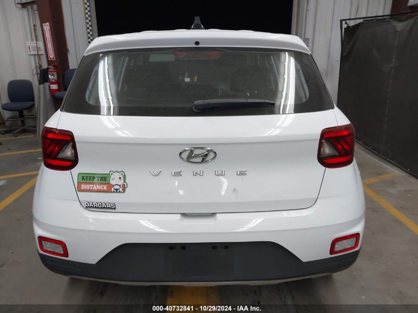 2021 Hyundai Venue Se VIN: KMHRB8A39MU066582 Lot: 40732841