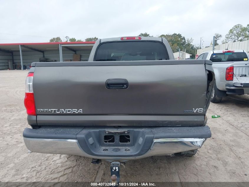 2006 Toyota Tundra Sr5 V8 VIN: 5TBET341X6S553299 Lot: 40732845