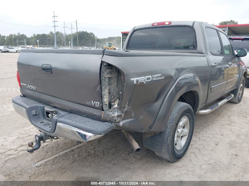 2006 Toyota Tundra Sr5 V8 VIN: 5TBET341X6S553299 Lot: 40732845