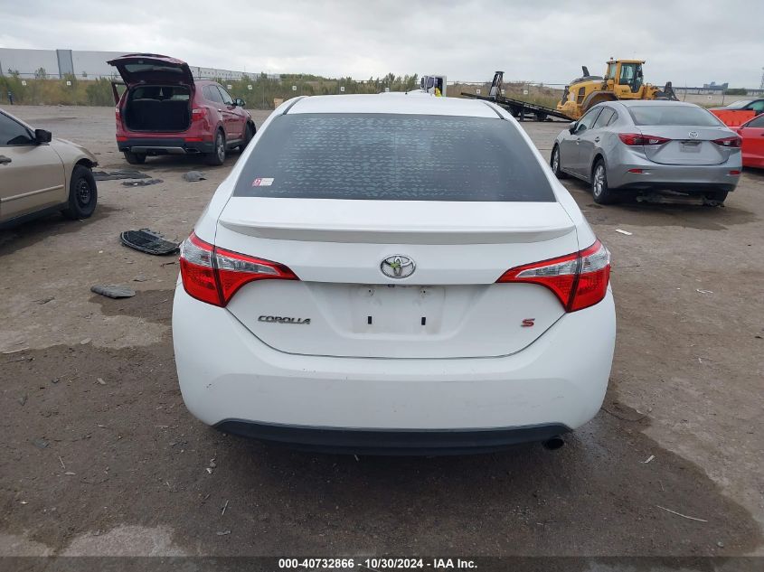 2015 Toyota Corolla S Plus VIN: 2T1BURHE5FC474249 Lot: 40732866