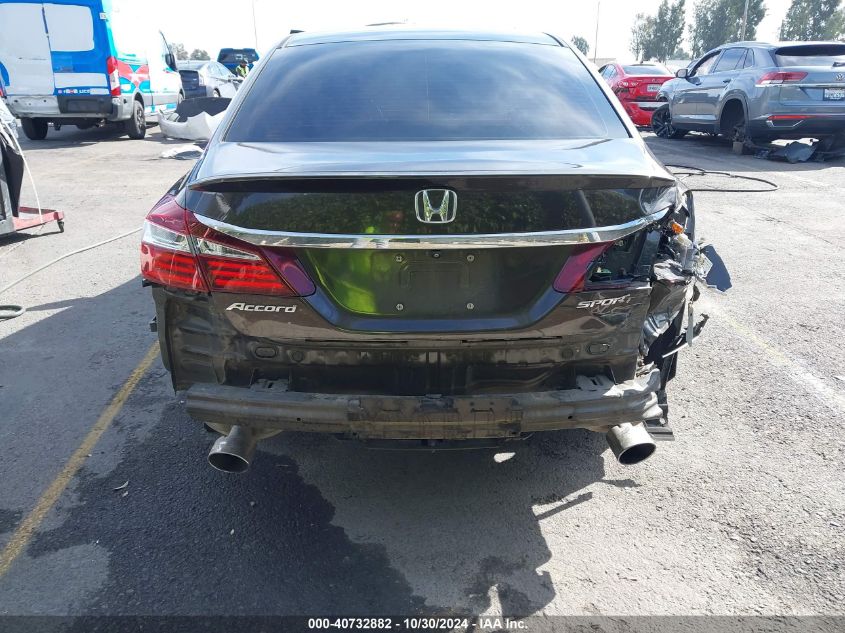 2016 Honda Accord Sport VIN: 1HGCR2F51GA127881 Lot: 40732882