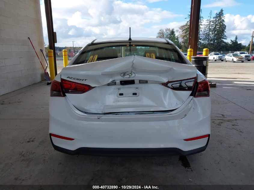 2021 Hyundai Accent Se VIN: 3KPC24A62ME142963 Lot: 40732890